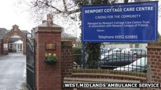 Newport Cottage Care Centre (West Midlands Ambulance Service)