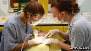 German dental surgery - file pic