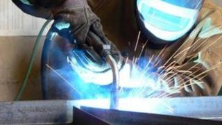 Generic worker welding metal