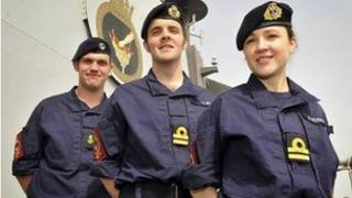 The Royal Navy's new combat uniform