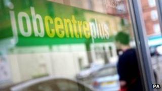 Jobcentre Plus window