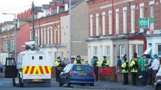 There was an increased police presence in the area over the St Patrick's weekend