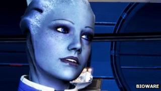 A screenshot from Mass Effect 3