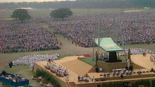 Pope John Paul II mass in Pontcanna Fields, June 1982