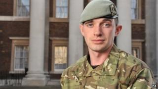 Corporal Keith Mitchell of Royal Scots Dragoon Guards