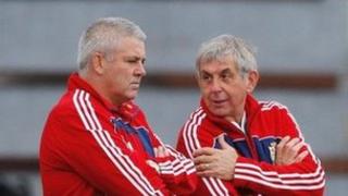 Warren Gatland a Syr Ian McGeechan
