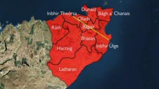 Crìochan cànain Ghallaibh