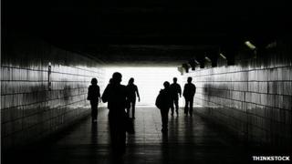 Group in tunnel