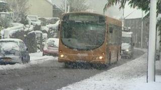 Snow in Belper