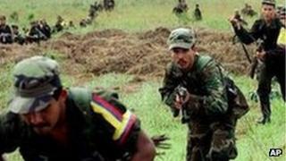 Farc rebels (file image)