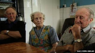 Elwyn, Nancy and Ceredig Williams