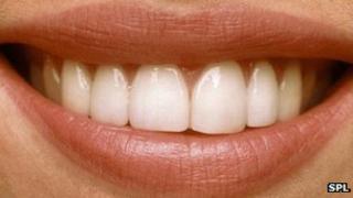 Woman's smile