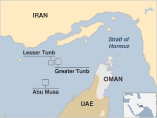 Map of region