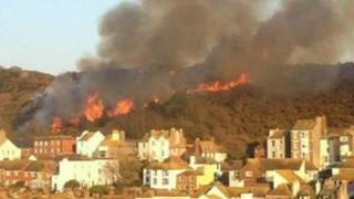 Hastings hill fire