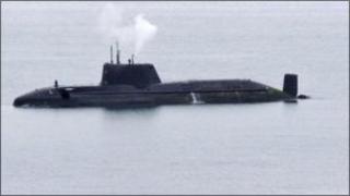 An HMS Astute