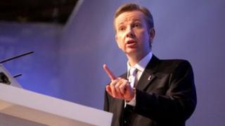 Education Minister Michael Gove