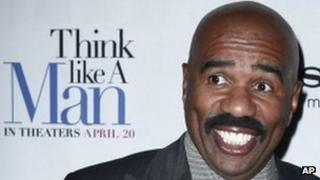 Steve Harvey, author of the non-fiction book that inspired Think Like a Man