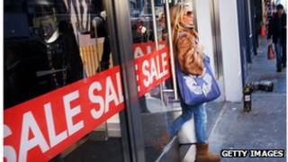 Shopper in New York