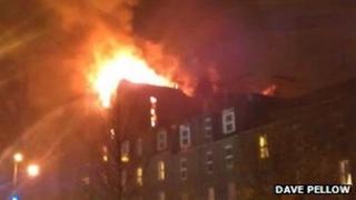 Fire in Dundee