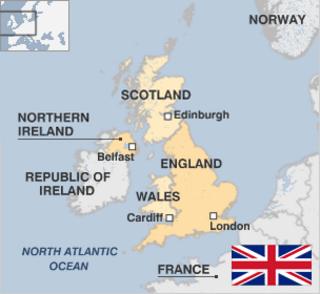 Карта Британии