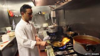 Monir Uddin, head chef at Cafe Bangla on Brick Lane