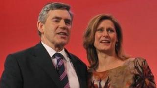 Gordon and Sarah Brown