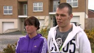 Kelly Headley and Jason Roberts