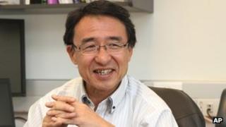 Japanese astronomer Koichiro Morita, 7 May 2012