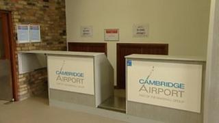 Cambridge Airport interior