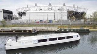 A Water Chariots boat