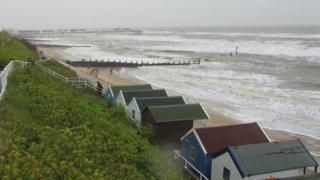 Southwold beach