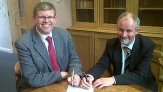 Ivor Hyslop and Iain Dick