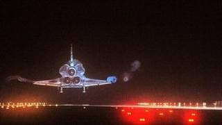 Atlantis shuttle's final landing