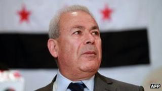 SNC leader Burhan Ghalioun. Photo: April 2012