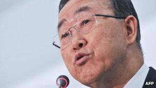 The UN Secretary General Ban Ki-moon - May 2012