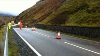 Maoim-slèibhe air an A83 aig an Rest and be Thankful