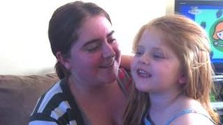 Katie Ogle has spoken about life with her daughter, Mary