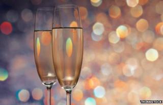 Champagne glasses