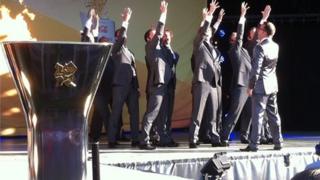 Only Men Aloud perform at Singleton Park