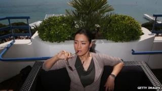 Gong Li at Cannes