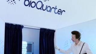 The Princess Royal unveils a plaque
