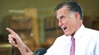 Mitt Romney speaks at a campaign event in Las Vegas, Nevada, 29 May 2012