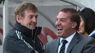 Fe wnaeth yr Elyrch orffen y tymor gyda buddugoliaeth o 1-0 yn erbyn Lerpwl yn Stadiwm Liberty