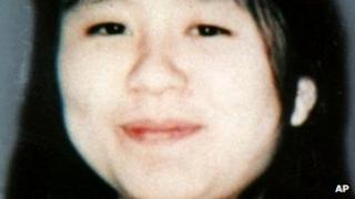 Undated photo of, Naoko Kikuchi, a former senior member of Aum Shinrikyo doomsday cult wanted in the 1995 Tokyo subway sarin attack.