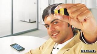 Picture of Irancell simcard