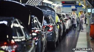 PSA Peugeot Citroen production line