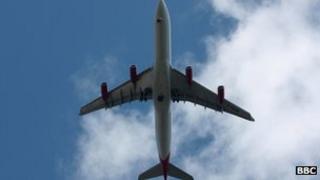 US exports of commercial airplanes fell