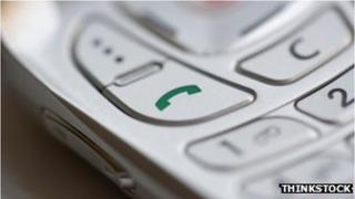 stock photo of a mobile phone