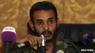 Head of Zintan brigade Ajami Al-Ateri