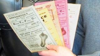 Football programmes